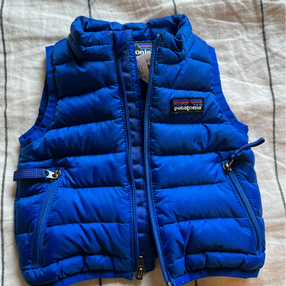 Patagonia Baby down sweater vest VGUC
